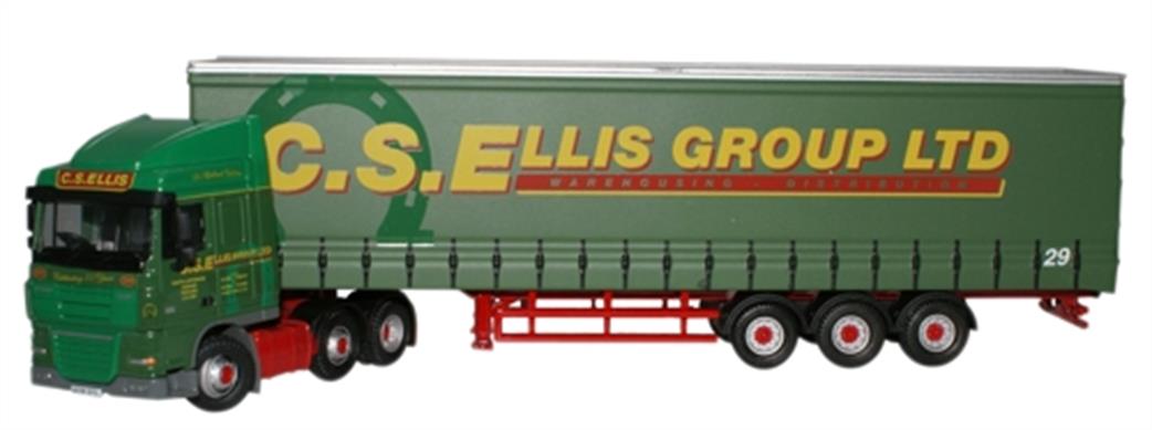 Oxford Diecast 1/76 DAF10CS C S Ellis DAF 105 Lorry Model