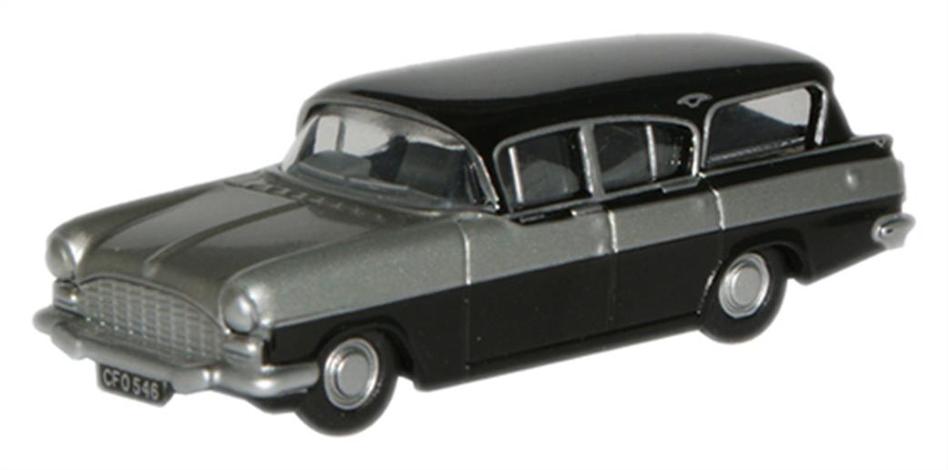 Oxford Diecast NCFE004 Silver Grey/Black Vauxhall Friary Estate 1/148