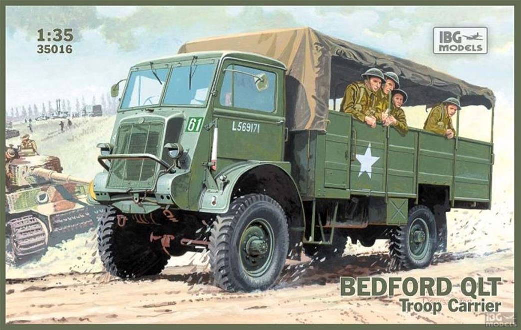 IBG Models 1/35 35016 Bedford QLT British Army Truck Kit