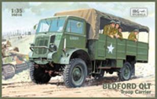 IBG Models 35016 1/35 Scale Bedford QLT British Army TruckThis is a nicely detailed model of the famous Bedford QL. Comprehensive assembly instructions are included.Glue and paints are required