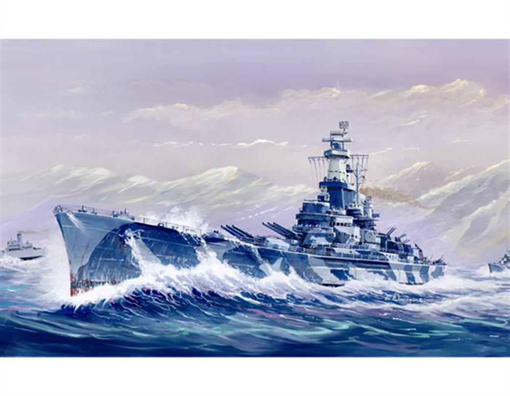 Trumpeter 05762 USS Alabama BB60 US Navy Battleship Kit 1/700