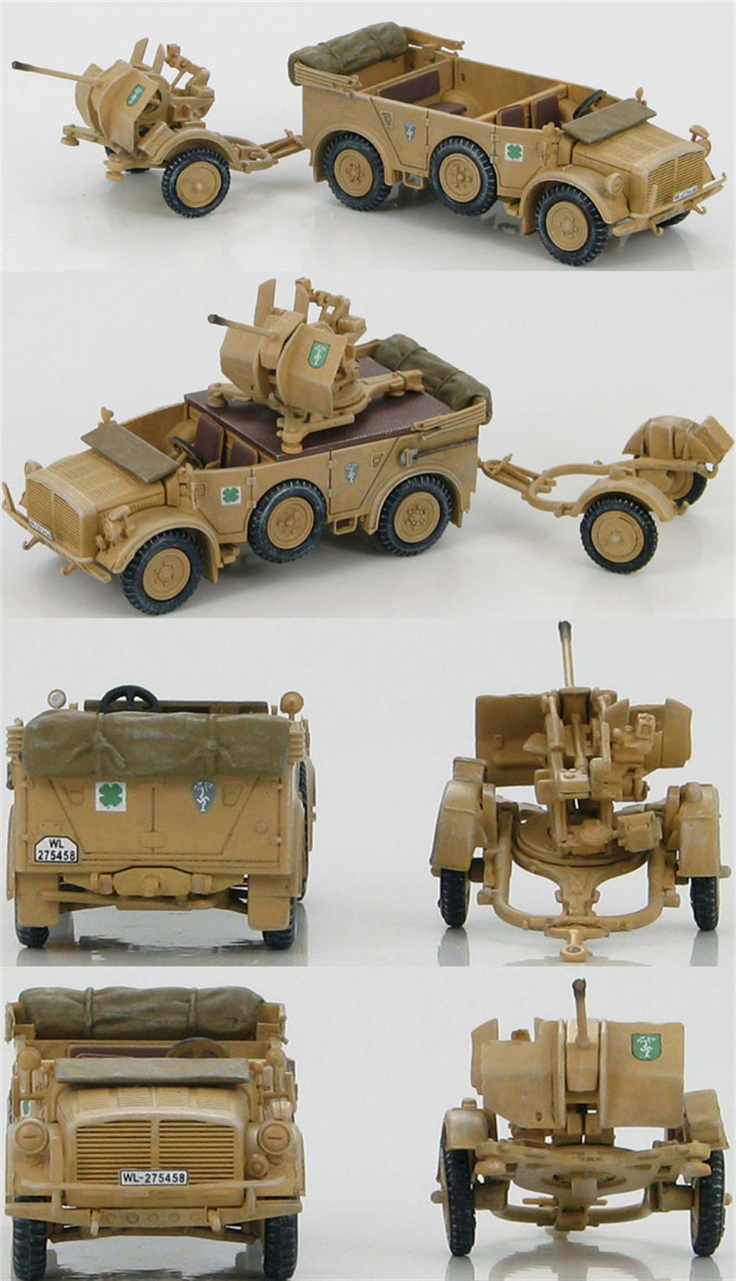 Hobby Master 1/72 HG4501 Horch 1a With 20mm Flack 38, D.A.K. 1941