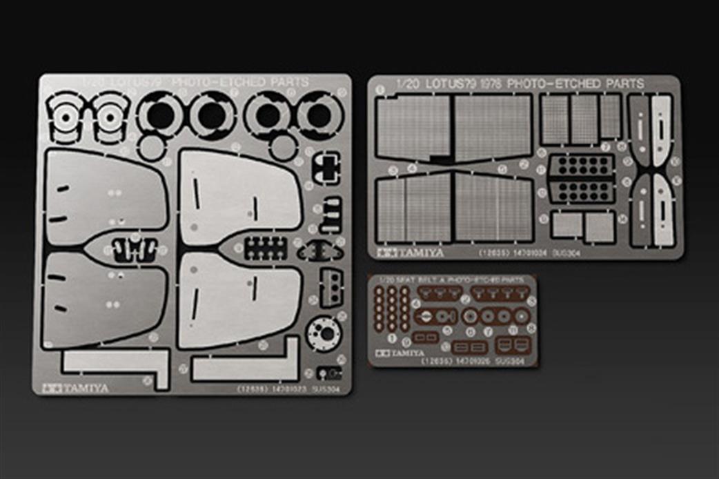 Tamiya 1/20 12635 Lotus Type 79 Photo Etched Part Set