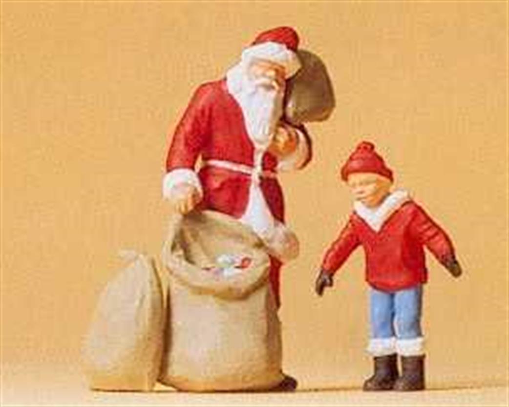 Preiser 65335 Santa Claus & Child O Gauge