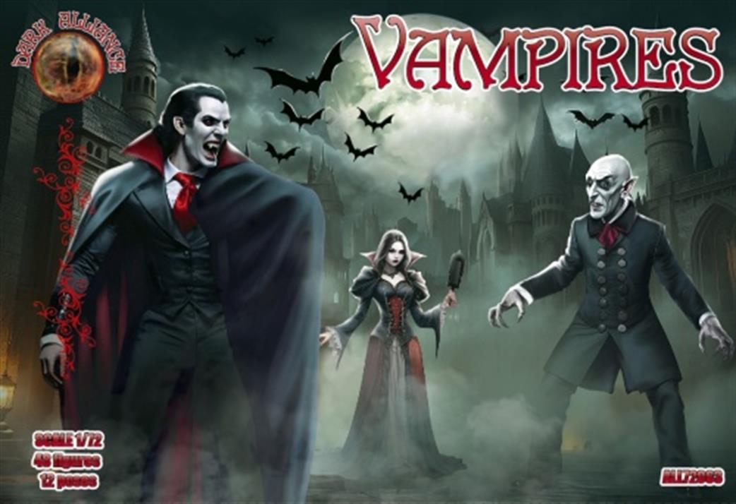 Dark Alliance 1/72 72063 Vampires 48 Figure