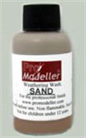 Promodeller Sand Wash By Phil Flory Sand50ml bottle of the Sand coloured wash for panel lines that is easy to use and has many other uses developed by Philip Flory of promodeller.