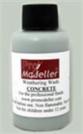 Promodeller Concrete Wash By Phil Flory Concrete50ml bottle of the Concrete coloured wash for panel lines that is easy to use and has many other uses developed by Philip Flory of promodeller.