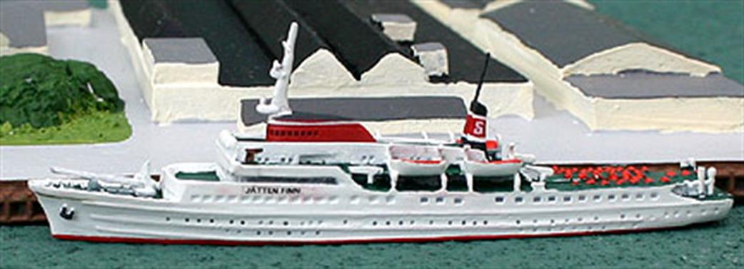 Risawoleska 1/1250 Ri373a Jatten Finn, Stena Line Baltic Ferry, 1964
