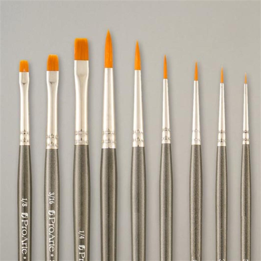 Pro Arte PROLON-SET-9 M4 Prolon Paint Brush Set