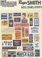 A pack of advertising signs, reporduced photographically from the original enamel signs. These advertising signs were a feature of many railway stations and feature many brands which have disappeared, plus a few which are still well known today.