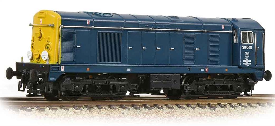 Graham Farish N 371-032A BR 20048 Class 20 Bo-Bo Diesel with Indicator Discs BR Blue