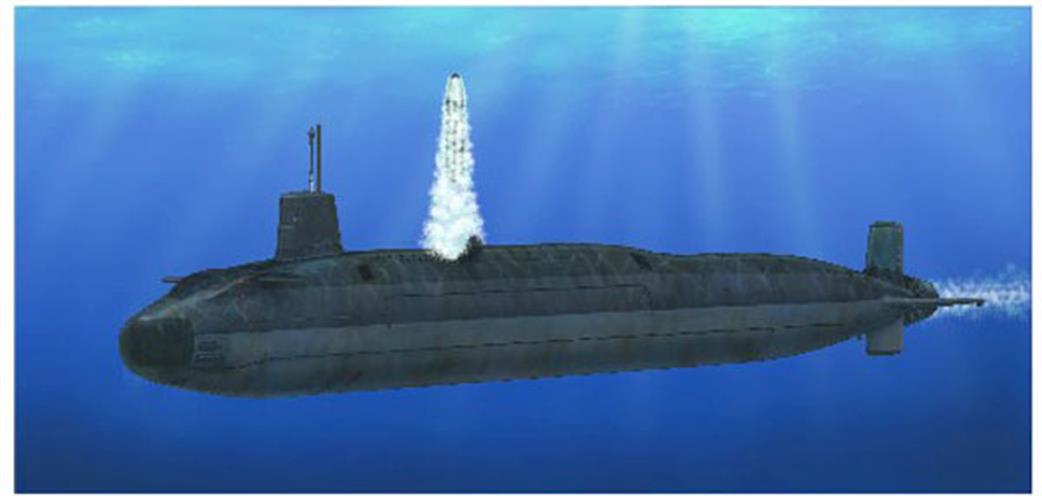 Bronco Models 1/350 NB5014 HMS Vanguard S-28 SSBN Submarine Kit
