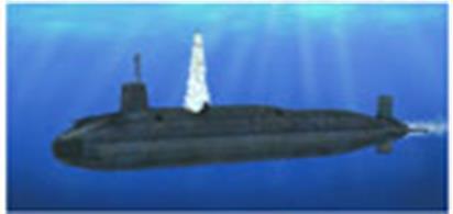 Bronco Models 1/350 HMS Vanguard S-28 SSBN Submarine Kit NB5014Glue and paints are required