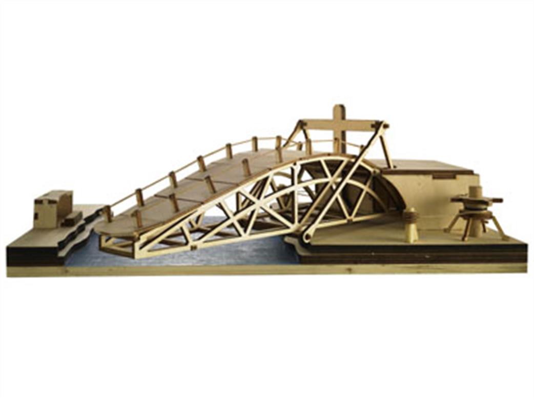 Revell  00504 Leonardo Da Vinci Wooden Parabolic Swing Bridge Kit