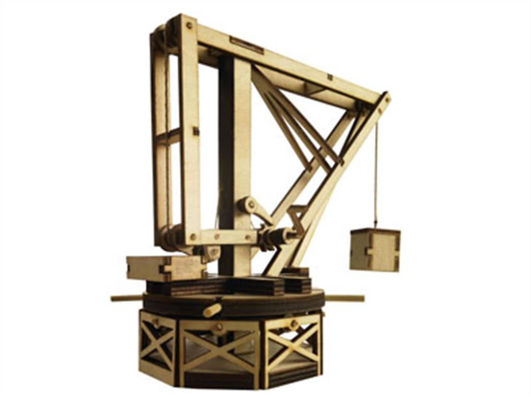Revell  00505 Leonardo Da Vinci Wooden Rotable Crane Kit