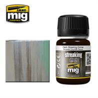 MIG Productions 1206 Enamel Streaking Effect - Dark GrimeEnamel Streaking Effect 35ml JarSuitable for streaking effects over dark coloured surfaces and vehicles