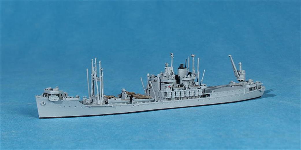 Navis Neptun 1/1250 1396A USS Tangier, AV8, American seaplane tender, 1944