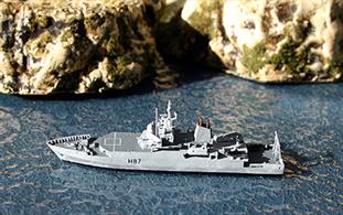 A 1/1250 scale model of HMS Echo by Albatros SM Alk311.Albatros is completing the Royal Navy Survey Vessels from the recent past.