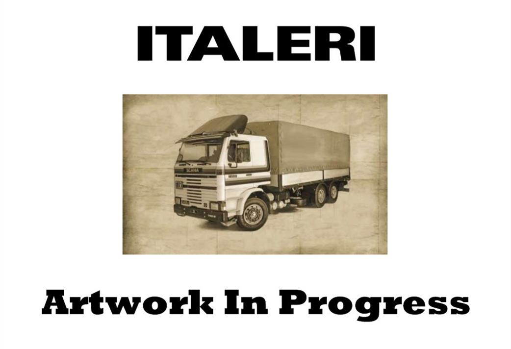 Italeri 1/24 0762 Scania 142H Truck with Canvas Tilt Plastic Kit