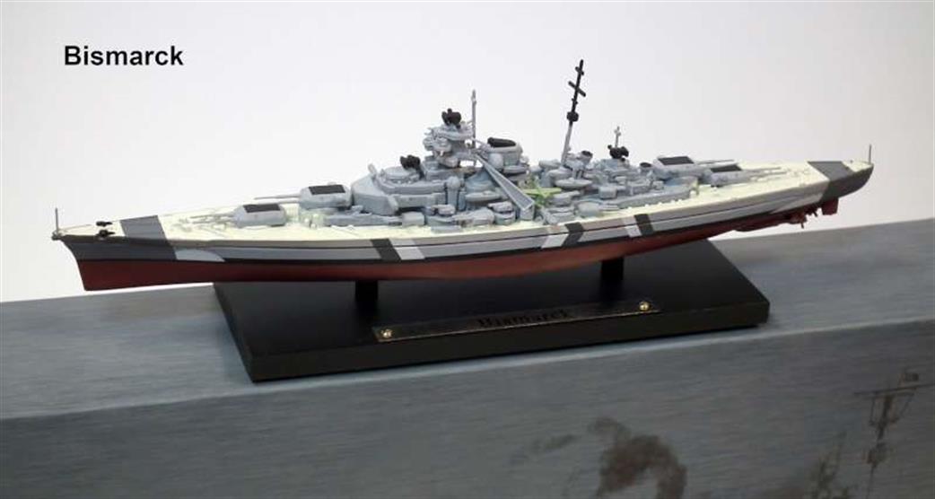 Altaya 1/1250 GM101 German Battleship Bismark Full Hull Model