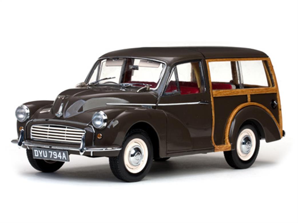 Sunstar/Chrono 1/12 4794NPQ 1956 Morris Minor Traveller Peat Brown