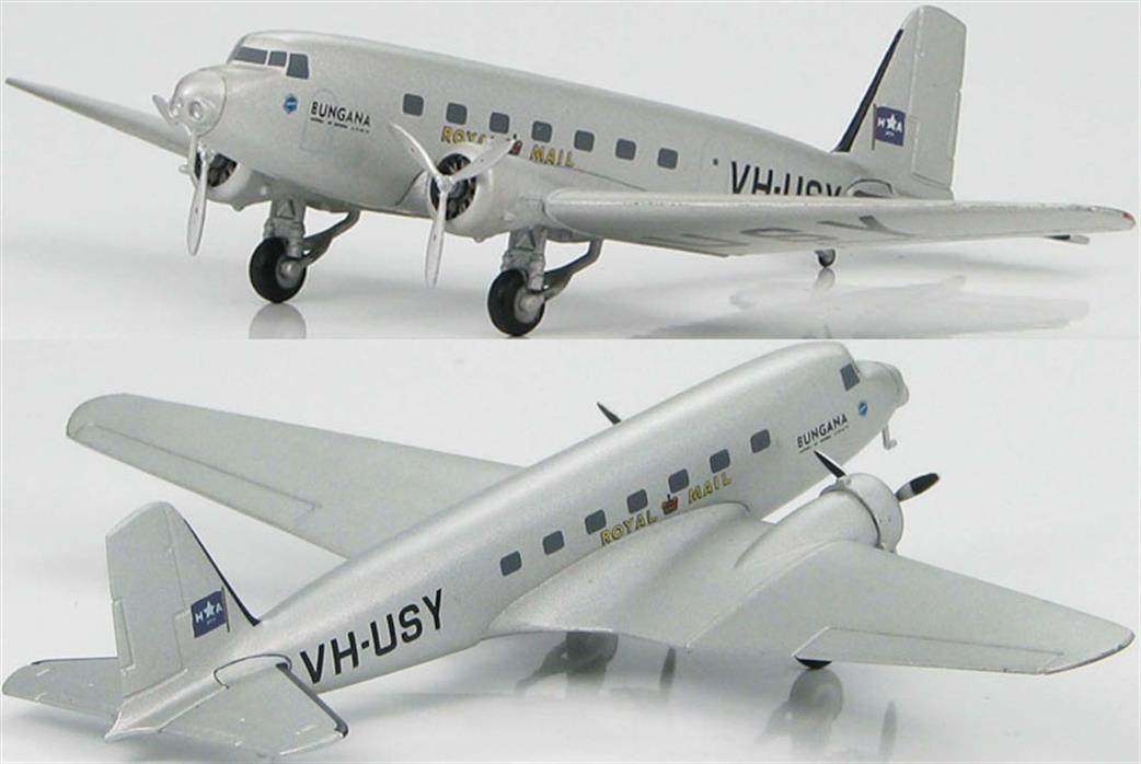 Hobby Master 1/200 HL8002 Douglas DC-2 VH-USY Holyman's Airways 1930s Bungana