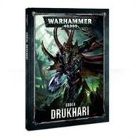 Codex: Drukhari contains a wealth of background and rules – the definitive book for Drukhari collectors.