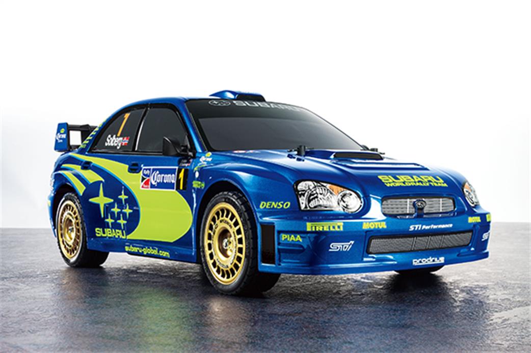 Tamiya 1/10 47372 Subaru Impreza 2004 TT-01E Mexico RC Car Kit