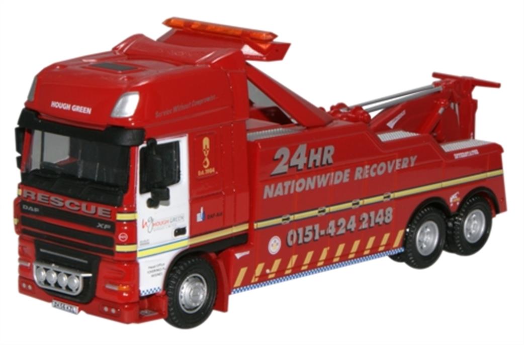 Oxford Diecast 1/76 DAF03REC DAF Hough Green Recovery