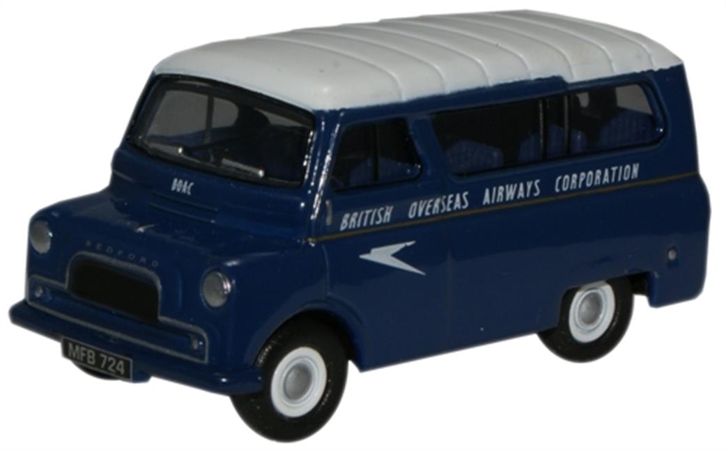 Oxford Diecast 1/76 76CA024 Bedford CA Minibus BOAC