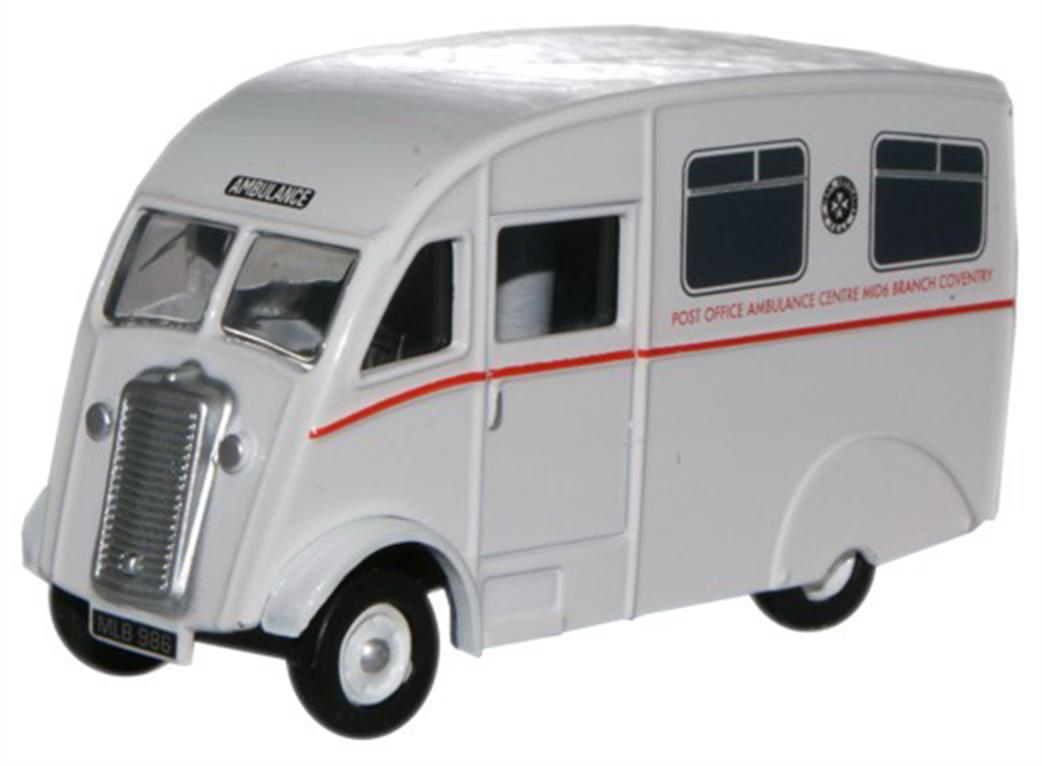 Oxford Diecast 76CM005 Commer Q25 Ambulance Post Office 1/76