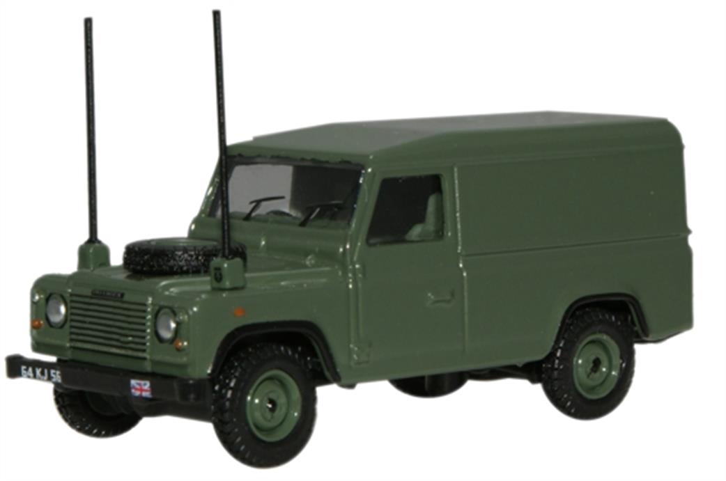 Oxford Diecast 1/76 76DEF003 Land Rover Defender Military