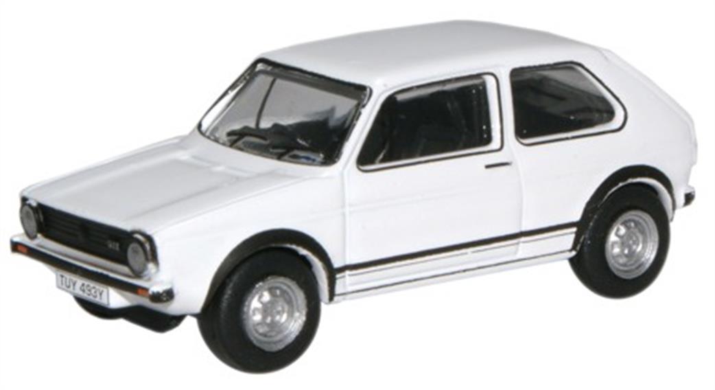 Oxford Diecast 1/76 76GF003 VW Golf GTI Alpine White