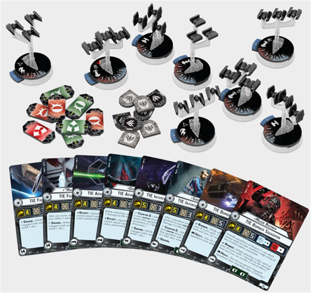 Fantasy Flight Games  SWM08 Imperial Fighter Squadrons for Star Wars Armada Game
