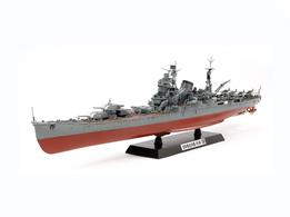 Tamiya 1/350 Imperial Japanese Navy IJN Heavy Cruiser Tone Plastic Model Kit 78024The IJN Tone may be constructed as either a waterline or a full-hull display model