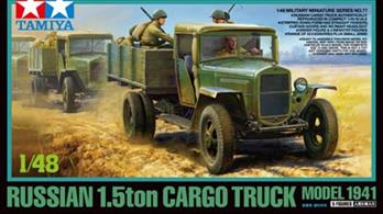 Tamiya 32577 1/48 Scale Russian 1.5 Ton TruckLength 107mm Width 44mm