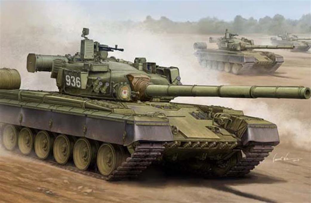Trumpeter 1/35 05565 T-80 Russian MBT Main Battle Tank Kit