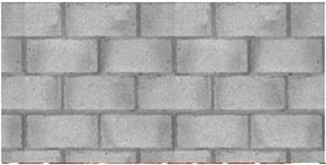 ID Backscenes OO BM10 Breeze-Block Wall Self-Adhesive Brick Paper Sheets