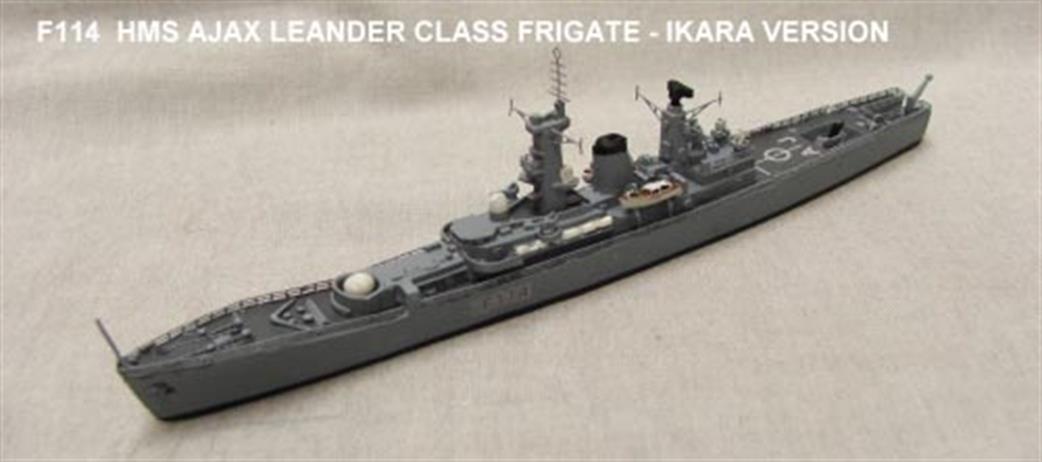 MT Miniatures MTM003K HMS Ajax Leander Class Frigate Resin Model Kit 1/700