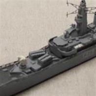 Fine resin kit of the Royal Navy's F75 HMS Charybdis, Leander Class, after conversion to carry the Sea Wolf missile system. F57 Andromeda, F58 Hermione, F60 Jupiter and F71 Scylla were also converted