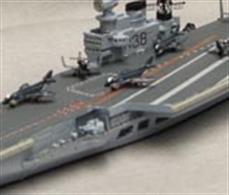 Fine resin kit of one of the Royal Navy's most successful aircraft carriers HMS Victorious. Deck aircraft include the Scimitar, Buccaneer and Phantom, covering the main aircraft operated during the carrier's life span.