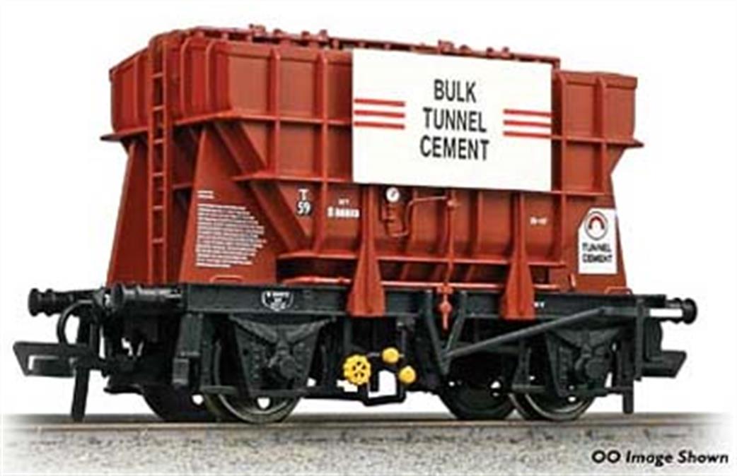 Graham Farish N 377-825A BR 20-Ton Presflo Bulk Powder Wagon Bulk Tunnel Cement