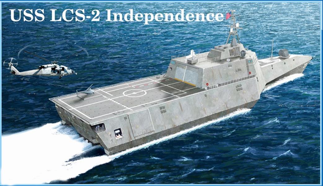 Trumpeter 04548 USS Independence LCS-2 Modern US Warship Plastic Kit 1/350