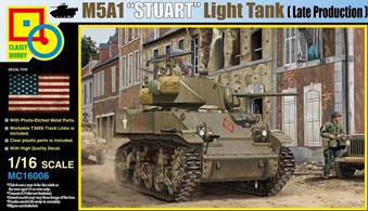Classy Hobby MC16006 M5 Stuart Light Tank Kit