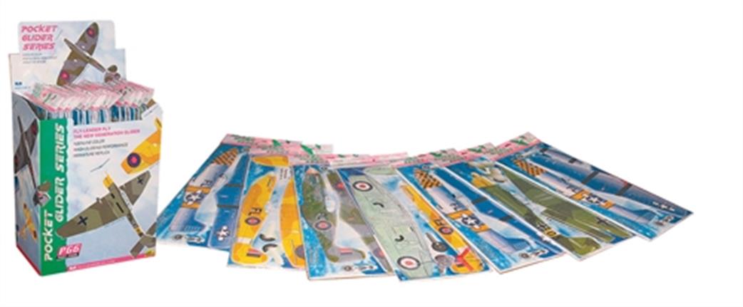 Toyway  PG6 World War 2 15in Freeflight Pocket Glider