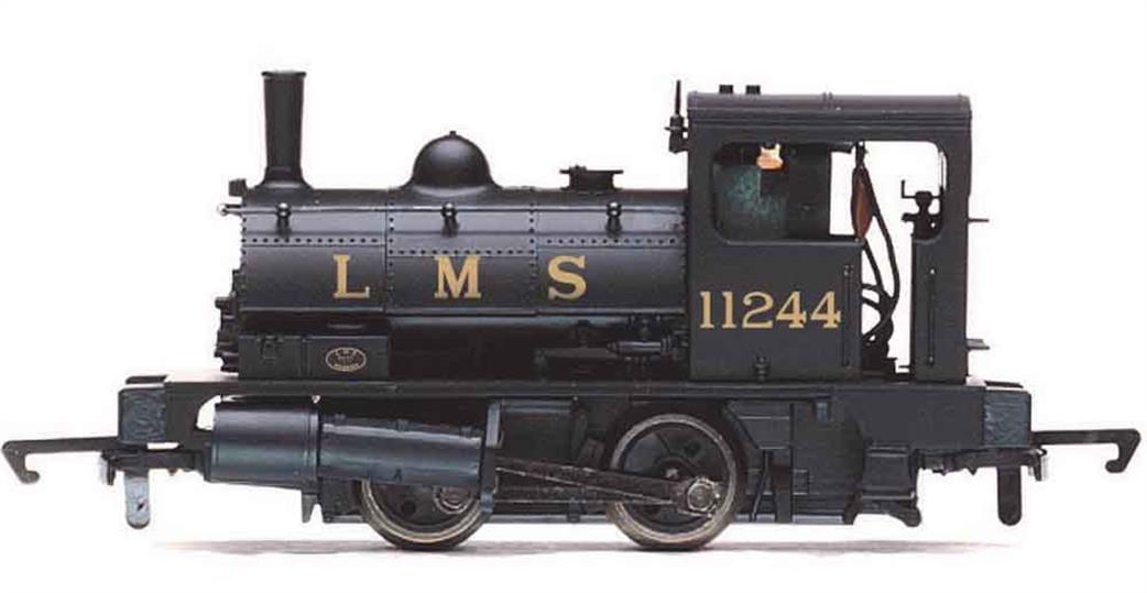 Hornby OO R3727 LMS 11244 ex-L&Y class 21 0F Pug 0-4-0ST Shunting Locomotive