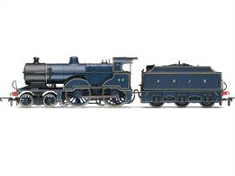 Locomotive number 46 was delivered straight to the Somerset and Dorset Joint railway in 1928, being painted into the 'Prussian Blue' livery with SDJR lettering. After amalgamation onto the LMS fleet in 1930 the locomotive would be renumbered to 580, and then to 635 in 1934.On entry to BR service the locomotive would become 40635. Withdrawn in 1961, the locomotive would be stored at Llandudno Junction throughout 1962 before being scrapped in June 1963.The Hornby 2P is a perfect tender engine for someone who has only ever had tank engines. This model is fitted with a three pole motor and gearing allowing for good slow speed performance. The models driving wheels are fitted with traction tyres increasing the tractive effort of the model allowing for more wagons to be hauled.
