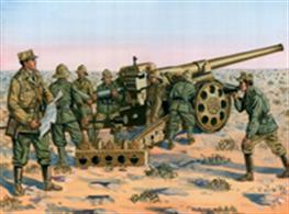 Italeri 6165 1/72 Scale  Italian Cannone da 149/40 with CrewA set of figures and a gun suitable for dioramas.Glue and paints are required to assemble and complete the model (not included)Click on the More link to view related products.
