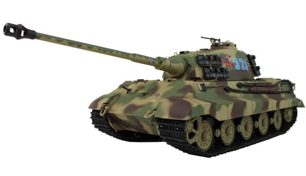 Heng Long 1/16 4400714 German King Tiger Henschel Turret RC Tank