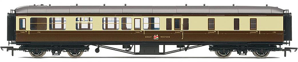 Hornby OO R4502 GWR Hawksworth (1949) Brake 3rd